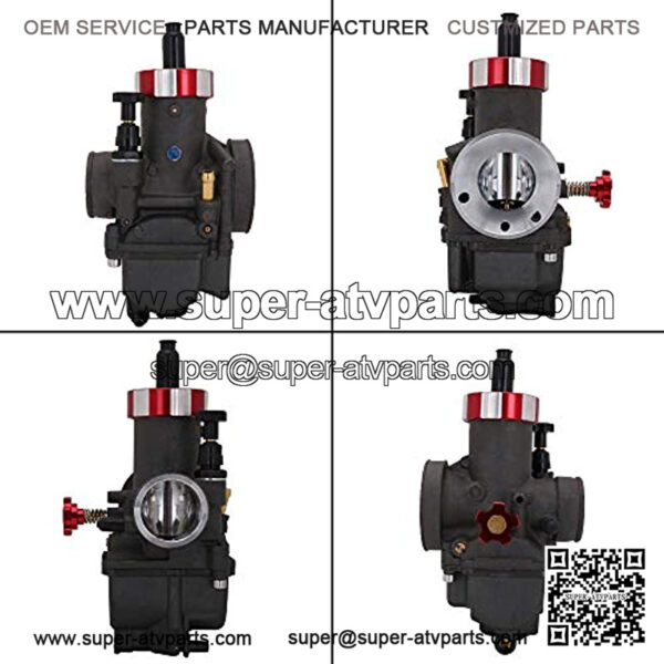 Black Motorcycle PE28 28MM Carburetor Carb For NSR150 GY6 kymco ATV Dirt Bike 4 Wheeler - Image 2