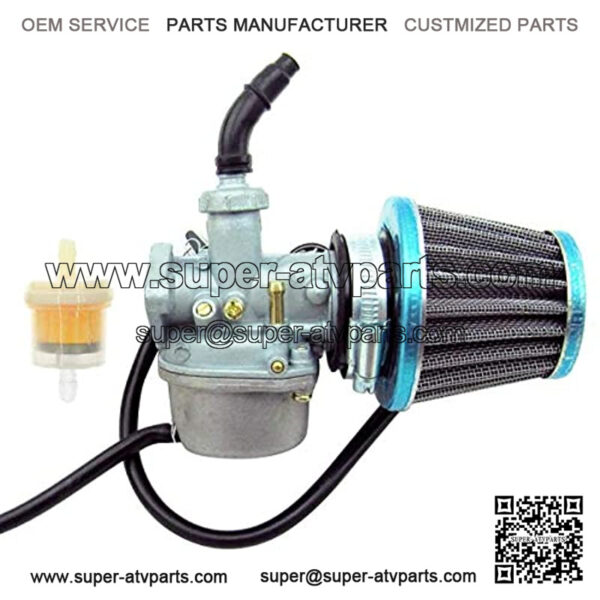 Carburetor for 50CC 90CC 110CC ATV Go-Kart Carb with Air Fuel Filter