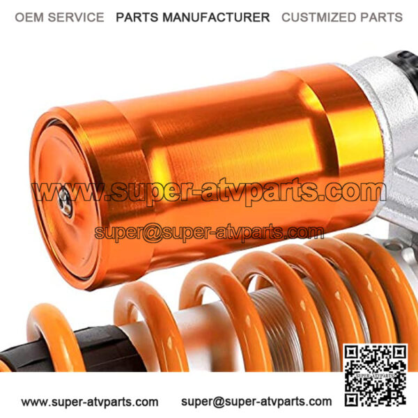 325mm 12.8" Adjustable Shock Absorbers Suspension Spring For Motorcycle ATV Quad - Image 3