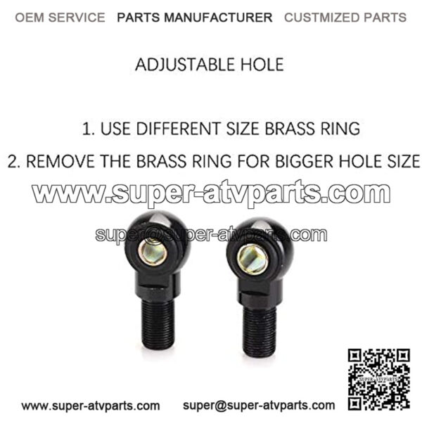 Pair Motorcycle 15 3/4 Inch 400mm Rear Air Shock Absorbers for 150cc~750cc Karting Scooter ATV Yamaha Suzuki Honda Kawasaki - Image 2
