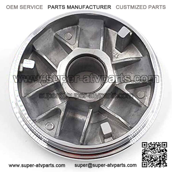 Complete Variator Kits for Gy6 125cc/150cc 152QMI/157QMJ Engine, Drive Wheel Assy Performance 14 Gram Rollers CVT Front Clutch for Scooter Atv and Gokart (GY6 125/150) - Image 3