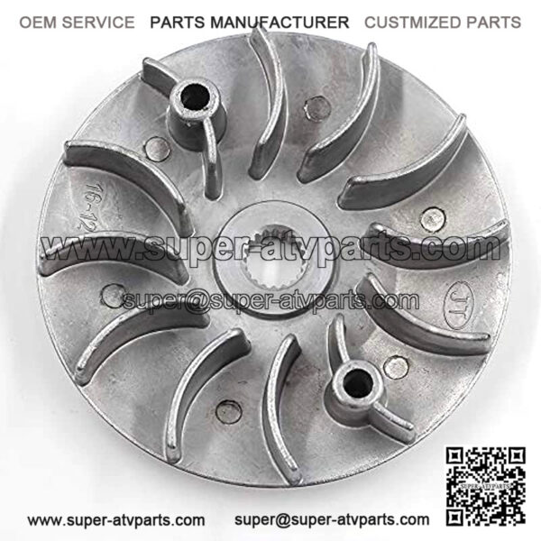 Complete Variator Kits for Gy6 125cc/150cc 152QMI/157QMJ Engine, Drive Wheel Assy Performance 14 Gram Rollers CVT Front Clutch for Scooter Atv and Gokart (GY6 125/150) - Image 4