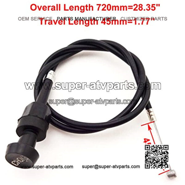 ATV Carburetor Choke Cable for Chinese Quad 4 Wheeler 200cc 250cc Engine - Image 2
