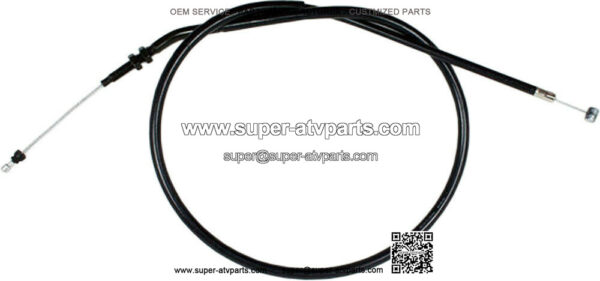 CLUTCH CABLE HON ATV BK VINYL