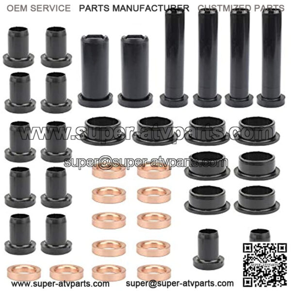 Arm Bushing Kit Rear Suspension Lower Control Bushings for Polaris ATV Sportsman 500 RSE Sportsman 400 4x4 700 2002