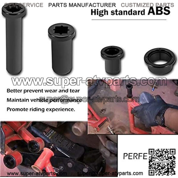 Rear Suspension Lower Control Arm Bushing 26 pcs & 12pcs Spacers Kits ABS Fit for Polaris ATV Sportsman 500 RSE 400 4x4 700 - Image 3