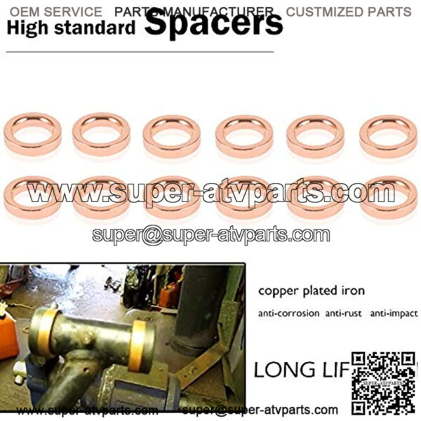 Rear Suspension Lower Control Arm Bushing 26 pcs & 12pcs Spacers Kits ABS Fit for Polaris ATV Sportsman 500 RSE 400 4x4 700 - Image 4