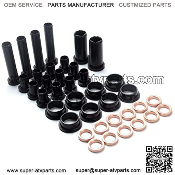 Rear Suspension Control A-Arm Bushing Spacer Kit for Polaris Sportsman Worker 500 RSE 335 400 4x4 700 Xplorer ATV 38Pcs