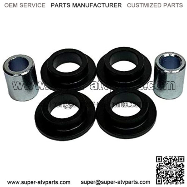 Arctic Cat ATV (1 set) Premium Delrin Shock Bushings & Sleeves - 1 shock 0604-310 - Image 2