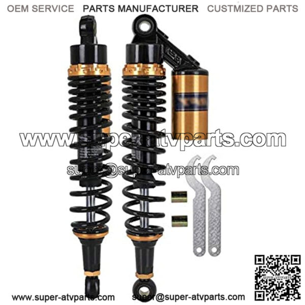 Pair Universal 360mm 540LBS Motorcycle Air Shock Absorbers Rear Suspension Fit for ATV Scooter Dirt Pit Street Bike Shock Absorbers - Image 3