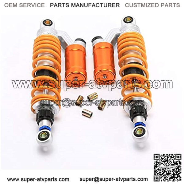 Pair Universal 335mm 600LBS Motorcycle Air Shock Absorbers Rear Suspension Fit for ATV Scooter Dirt Pit Street Bike Shock Absorbers - Image 2
