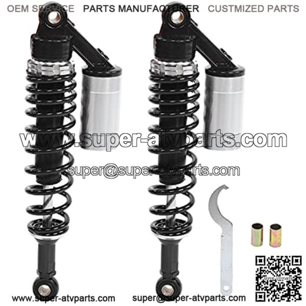 Motorcycle Shock Absorber Aluminium and Iron Pair 340mm Motorcycle Shock Absorber Rear Suspension Spring