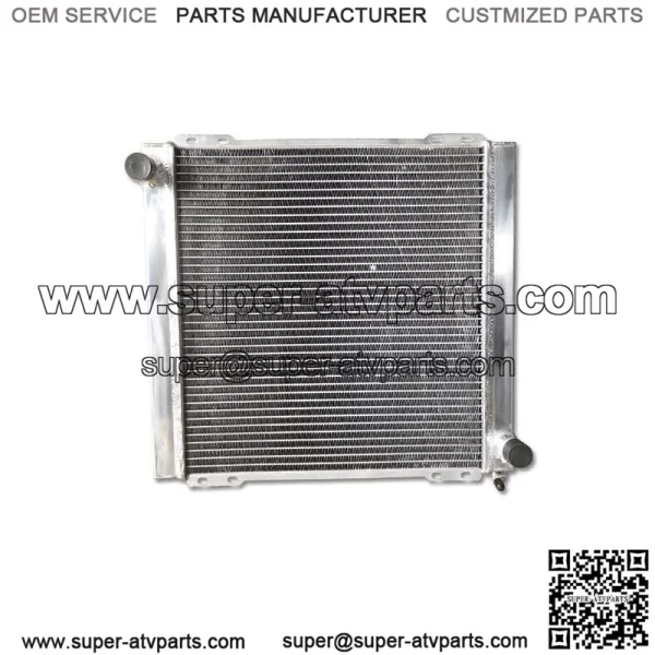 Aluminum Radiator For Can-Am Maverick X3 Max R Turbo 2017-2018 2Row MT (For: Can-Am Maverick X3)