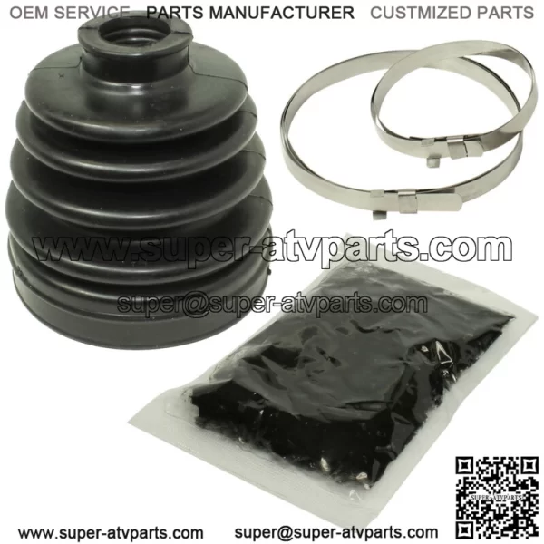 Front Axle Outer CV Boot Kit for Polaris RZR XP 1000 2015 2016 2017 (For: Polaris)
