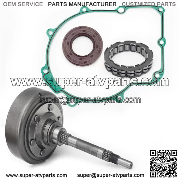 ATV UTV Wet Clutch Assy Clutch Housing Pad Shoe Gasket Bearing Oil Seal Oil Filter Flange Nuts Assy for Massimo Alligator 500 700 700-4 - Image 2