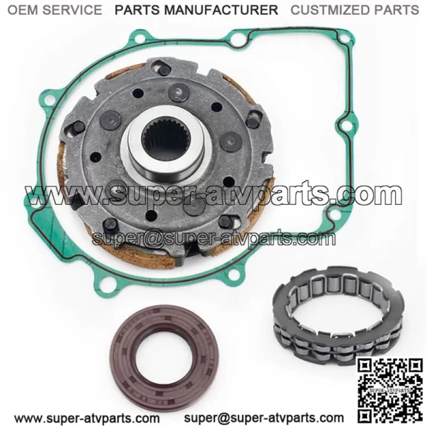 ATV UTV Wet Clutch Assy Clutch Housing Pad Shoe Gasket Bearing Oil Seal Oil Filter Flange Nuts Assy for Massimo Alligator 500 700 700-4 - Image 3