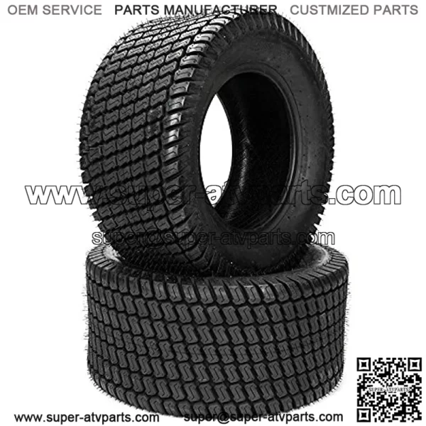 2PCS 23x9.50-12 Lawn Garden Mower Tractor Turf Tires 1380lbs Capatity Tubeless
