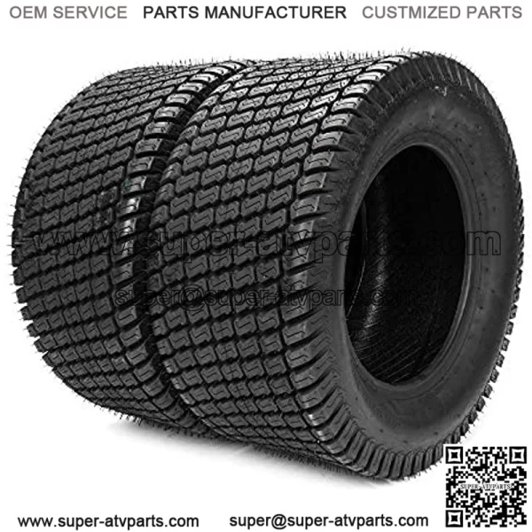 2PCS 23x9.50-12 Lawn Garden Mower Tractor Turf Tires 1380lbs Capatity Tubeless - Image 2