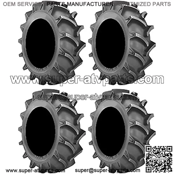 Full set of TR 171 (4ply) 33x8-18 ATV Mud Tires (4)