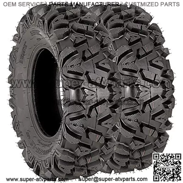 2512 ATV Tires 6PR Set of 2 25x8-12 25-8-12 ATV UTV Tire