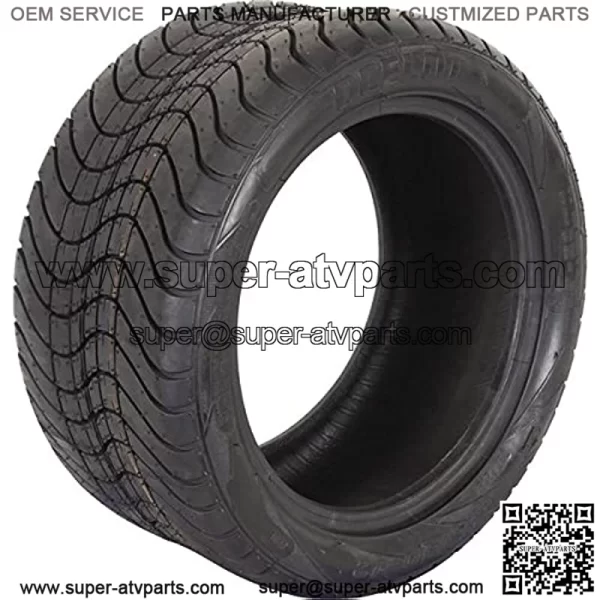 Low Profile Golf Cart 4-Ply Turf or Pavement Tire, Golf Cart Tires with All-Terrain Quality, Tubeless Tires for Golf Cart Non-Directional Tread, Golf Cart Tires 12 Inch - 215/40-12 P825 - Image 2