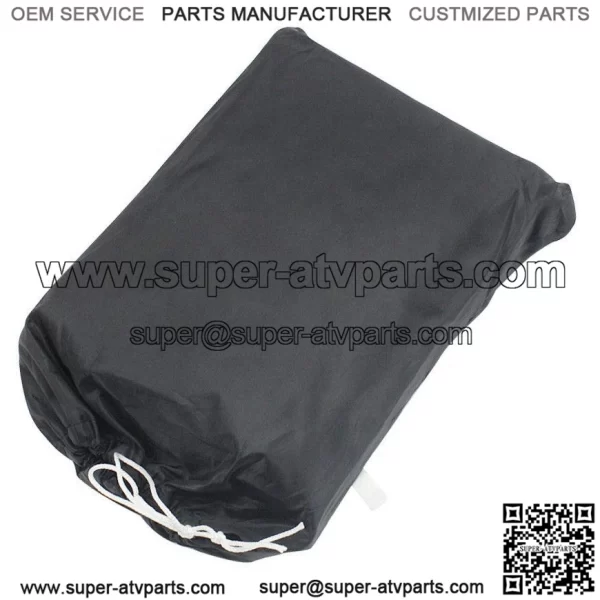 Indeedbuy Waterproof ATV Cover,Large Heavy Duty Black Protects 4 Wheeler From Snow Rain or Sun,102'' x44'' x 48'' - Image 2