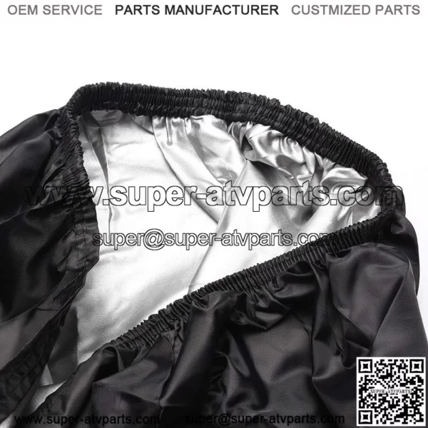 Indeedbuy Waterproof ATV Cover,Large Heavy Duty Black Protects 4 Wheeler From Snow Rain or Sun,102'' x44'' x 48'' - Image 3