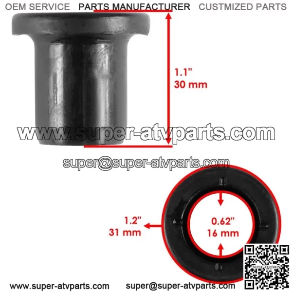 Rear Lower Outer Control Arm Bushing Kit For Polaris ACE 570 2016-2019 - Image 4