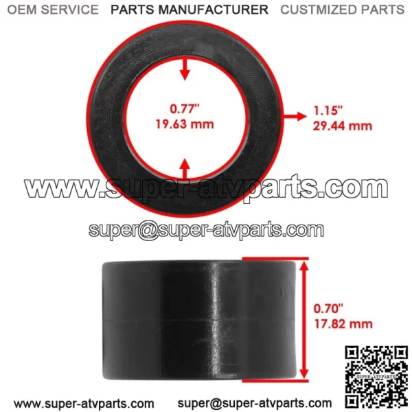 Rear Lower Control Arm Bushing Kit For Polaris RZR Trail S 1000 2022 - Image 4