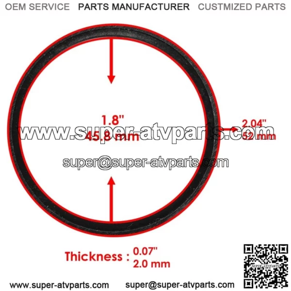 Transmission Friction Washer 420460430 for Can-Am 2006-2018 - Image 2
