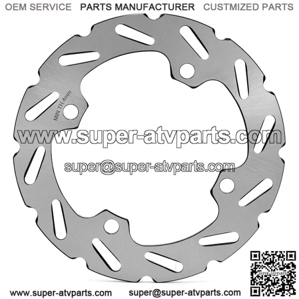 Front Rear Brake Disc & Pads for Can-Am Commander 800 2011-2020 / Commander 1000 2011-2015