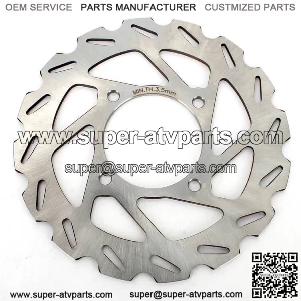 Front Rear Brake Disc for Bombardier Outlander 650/Outlander Max 650/Outlander 800 2006