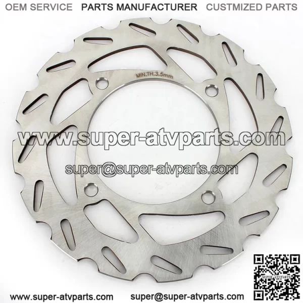 Front Rear Brake Disc for Arctic Cat 454 Bearcat 4X4 1996-1998