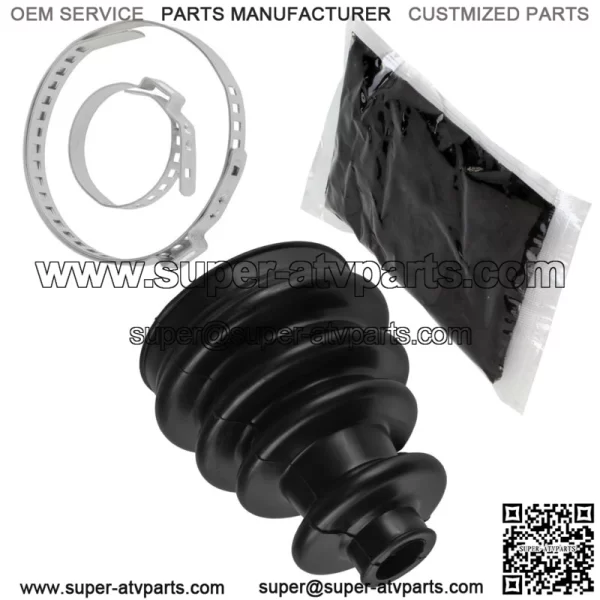 Front Axle Outer CV Boot Kit for Polaris 2201630, 3260114, 5411106
