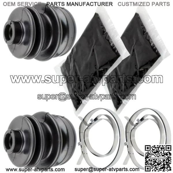 Front or Rear Axle Inner Outer CV Boot Kit Fits Arctic Cat Prowler 700 2011-2017