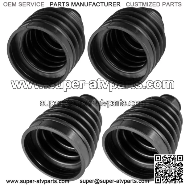 Front Outer & Inner CV Axle Boot For Honda Pioneer 700 SXS700M2 2017 2018-2022 - Image 4