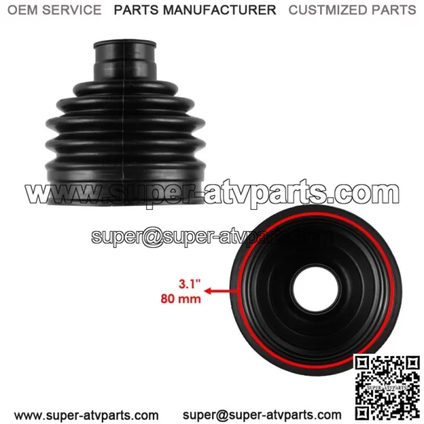 Front Drive Shaft Boot SET for Kawasaki Bayou 400 KLF400 4x4 1995-1999 - Image 2