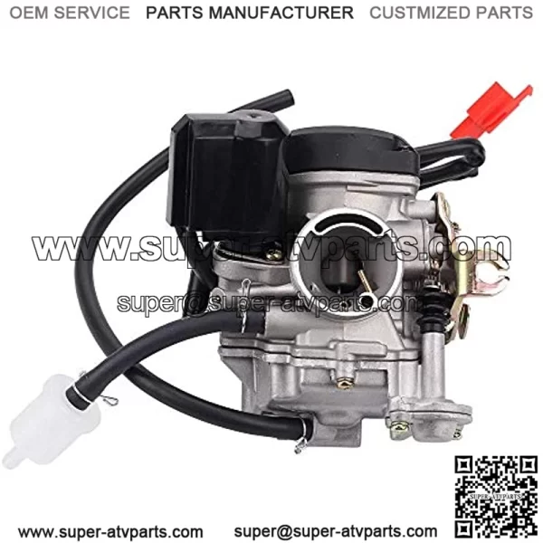 GY6 Carburetor for 49CC 50CC 80CC 139QMB 4 Stroke Go Kart Moped Scooter 20MM Carb
