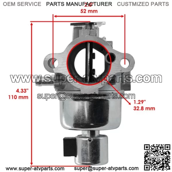 Carburetor for Kohler SV530 20-853-33-S 2085333S 17HP Engines 26mm Bore - Image 2