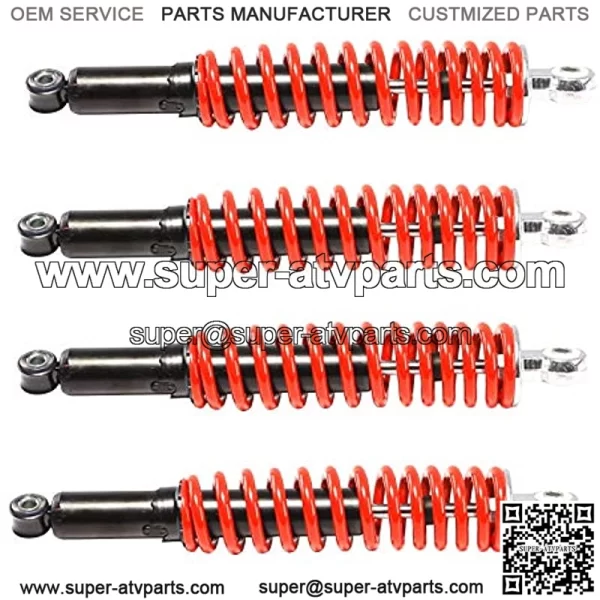 Pack of 4 Front Shock 13.75" 350mm Absorber Shocker Suspension for Quad ATV Dune Go Kart