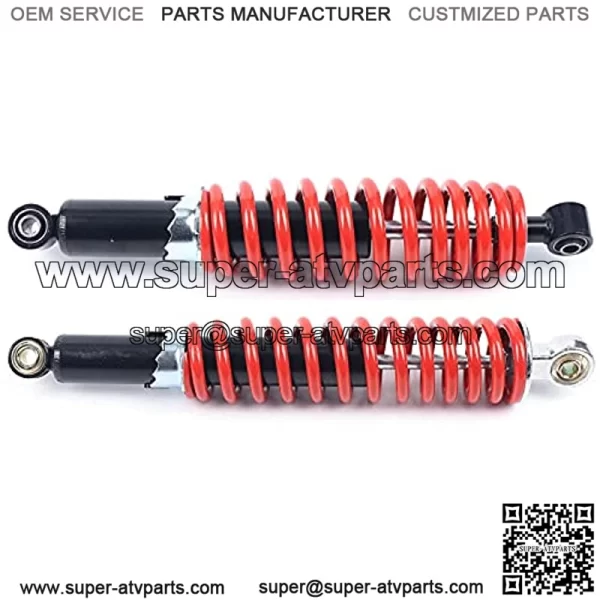 Pair 350mm 13.7" Front Shock Absorber Shocker Suspension 500lb For Quad Dirt Bike ATV Buggy Go Kart - Image 4