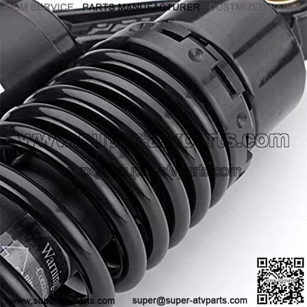 Pair Universal 280/320/340360/380mm Motorcycle Air Shock Absorbers Rear Suspension for ATV Scooter Dirt Pit Street Bike Motorcycle Rear Damping Motorcycle Suspension (Color : 320mm Gold) - Image 3