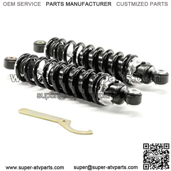 Pair of Rear Shocks for Suzuki Quad 300 1991-2002 4x4, fits 62100-19B80-019, 62100-19B81-019