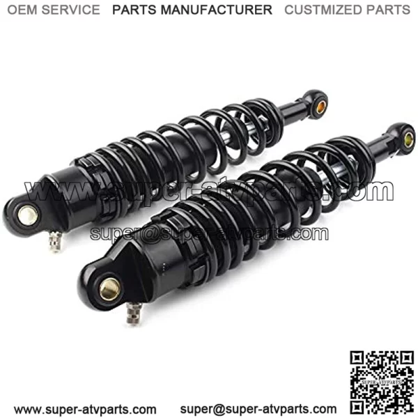 Pair 320MM Motorcycle Rear Shocks Absorbers Suspension Universal Fits for Honda Yamaha Suzuki Scooter ATV UTV Dirt Street Bike, Round End - Image 3