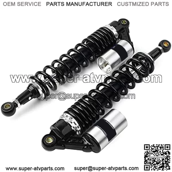 Pair 400mm 15.76" Motorcycle ATV Shock Absorbers Suspension for Honda Suzuki Yamaha ATV UTV Go Kart Quad Dirt Sport Bikes - Image 3