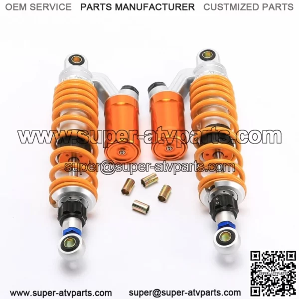 325mm 12.8" Rear Shock Absorber Suspension For ATV Quad Go Kart Pit Bike Monkey