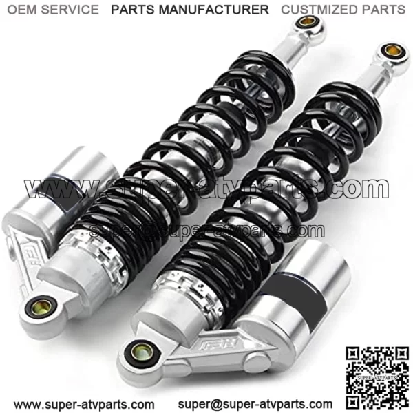 Pair 400mm Motorbike Air ATV Shock Absorbers for Honda Suzuki Yamaha Kawasaki ATV Go Kart Quad Dirt Sport Bikes - Image 3