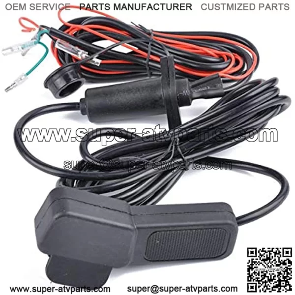 3m for ATV/UTV Winch Rocker Switch Handlebar Control Line Aystem Accessories CeXaoYg - Image 3