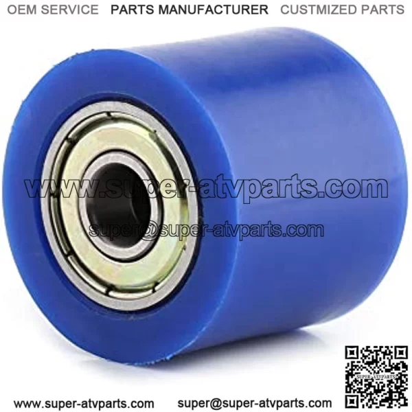 Chain Guide-Blue Chain Roller - 8mm Pulley Tensioner Chain Rollerdrive Chain Pulley Roller Slider Tensioner Wheel Guide for Street Bike Motorcycle Atv Red Fit for Motorcycle Pit Dirt Mini Bike(Blue8MM
