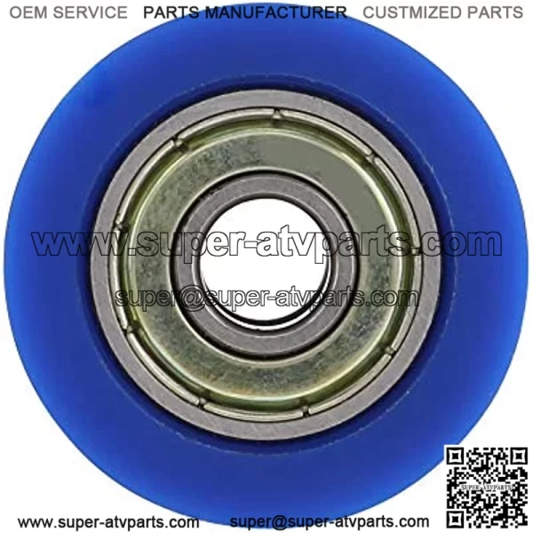 Chain Guide-Blue Chain Roller - 8mm Pulley Tensioner Chain Rollerdrive Chain Pulley Roller Slider Tensioner Wheel Guide for Street Bike Motorcycle Atv Red Fit for Motorcycle Pit Dirt Mini Bike(Blue8MM - Image 3